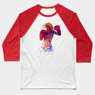 Boxing-muay thai in watercolor Baseball T-Shirt